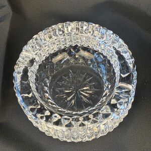 Waterford Vintage Crystal Ashtray Trinket Dish